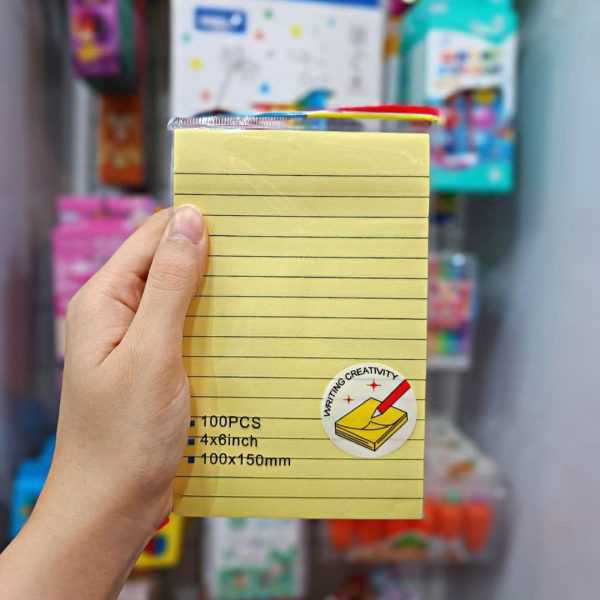 استیک نوت خط دار سایز متوسط