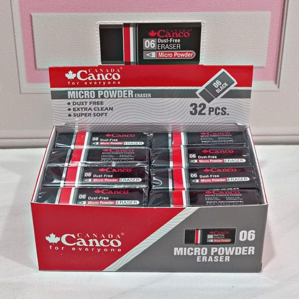 پاک کن مشکی canco
