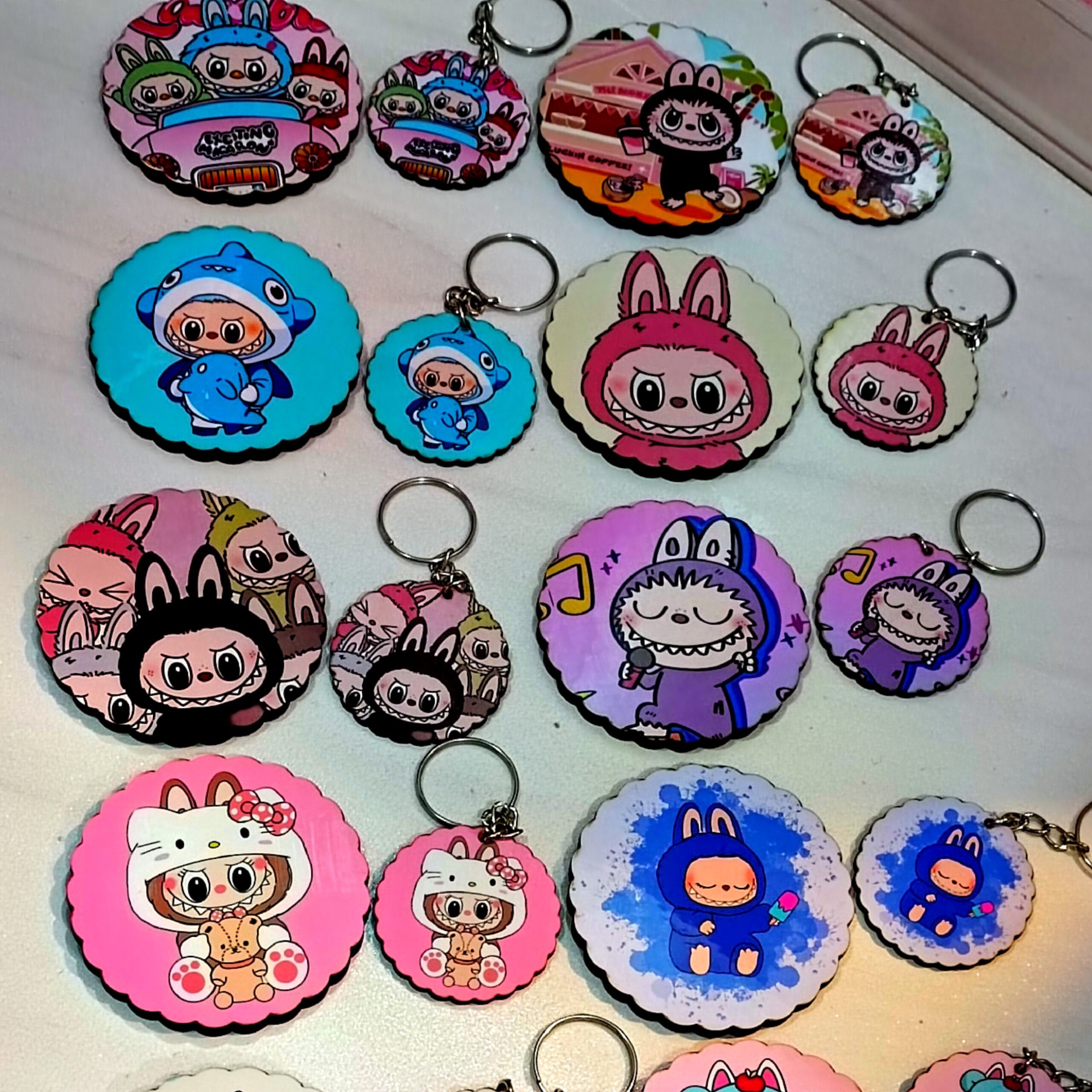 ست آینه و جاکلیدی لبوبو