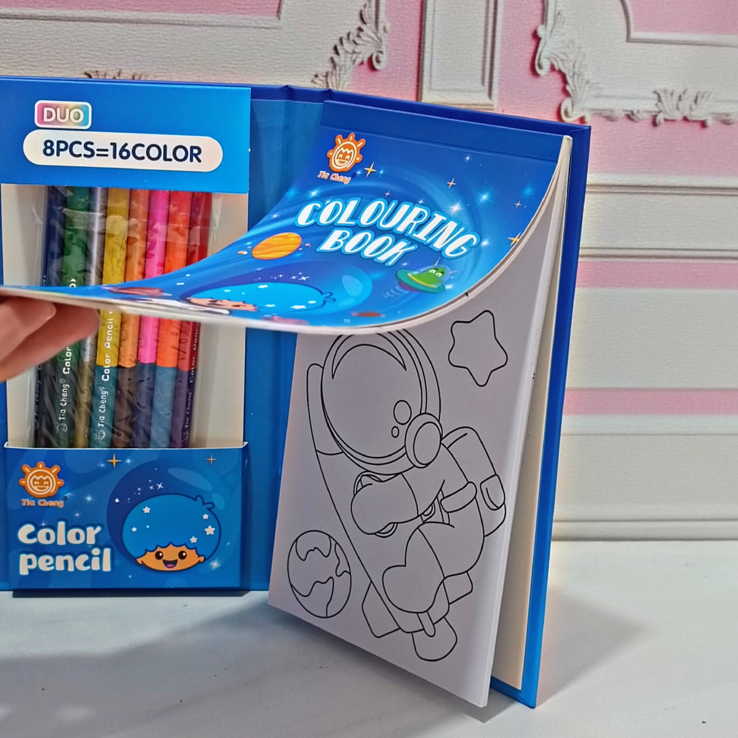 دفترچه تاشو رنگ آمیزی - Image 4