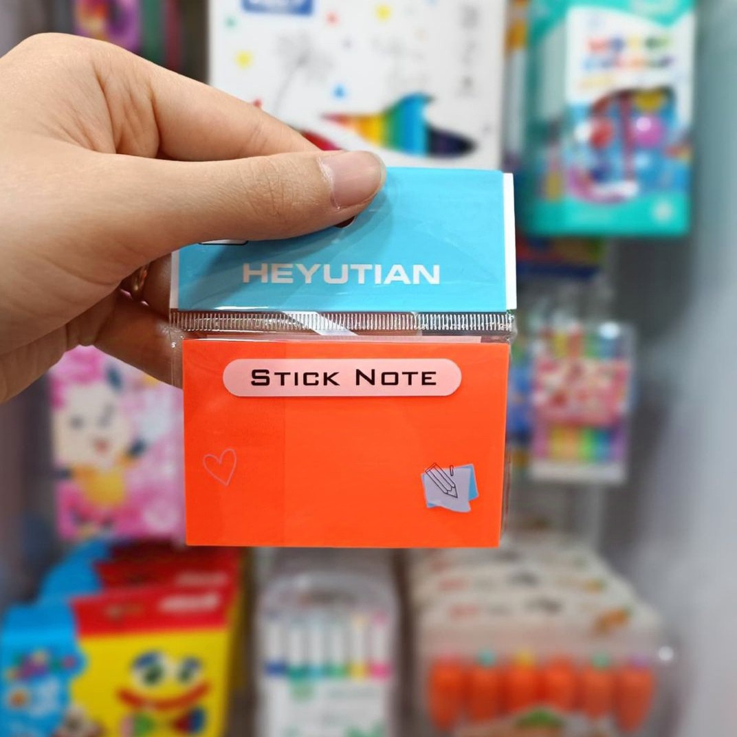 استیک نوت شفاف رنگی