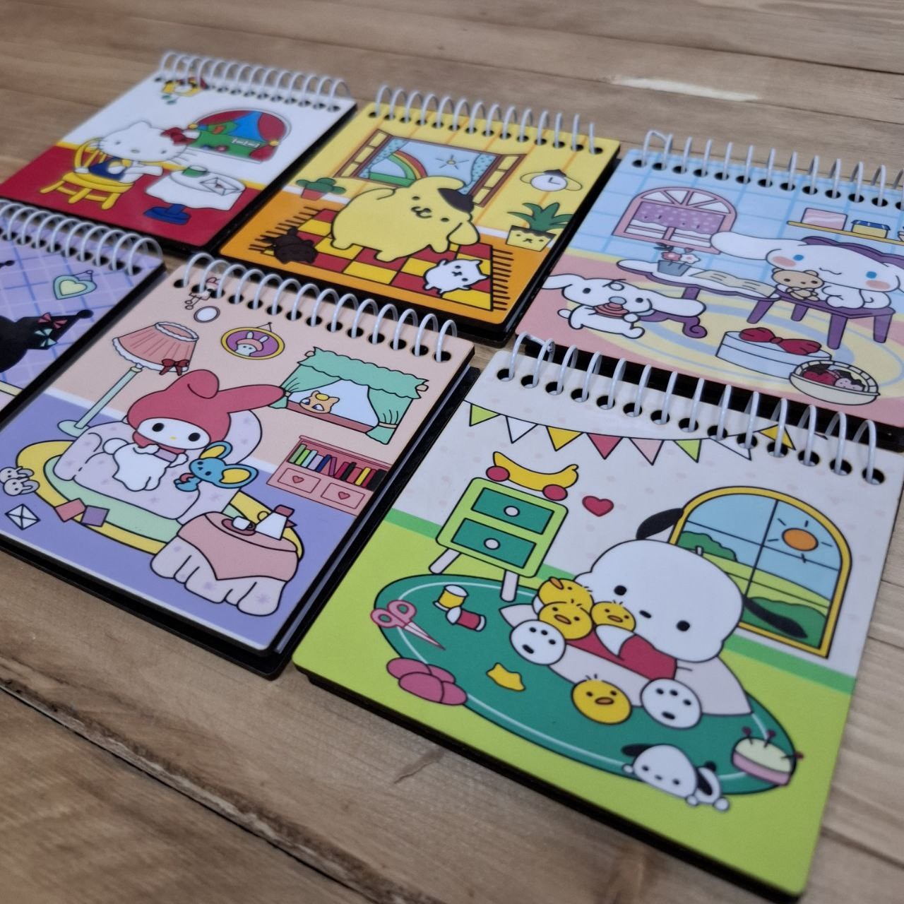 دفترچه جلد چوبی کرومی و دوستان - Image 4