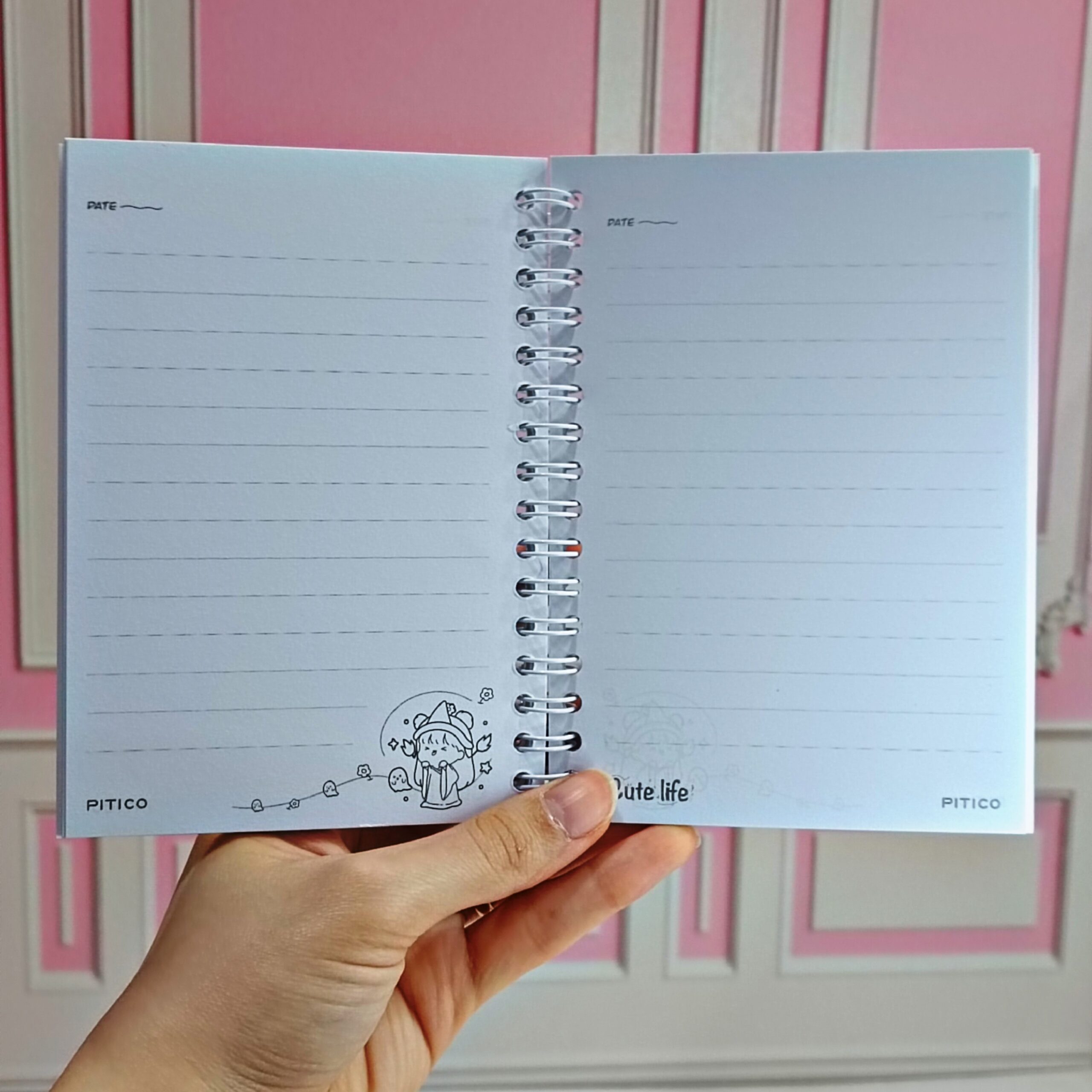 دفترچه سیمی فانتزی cute life - Image 8