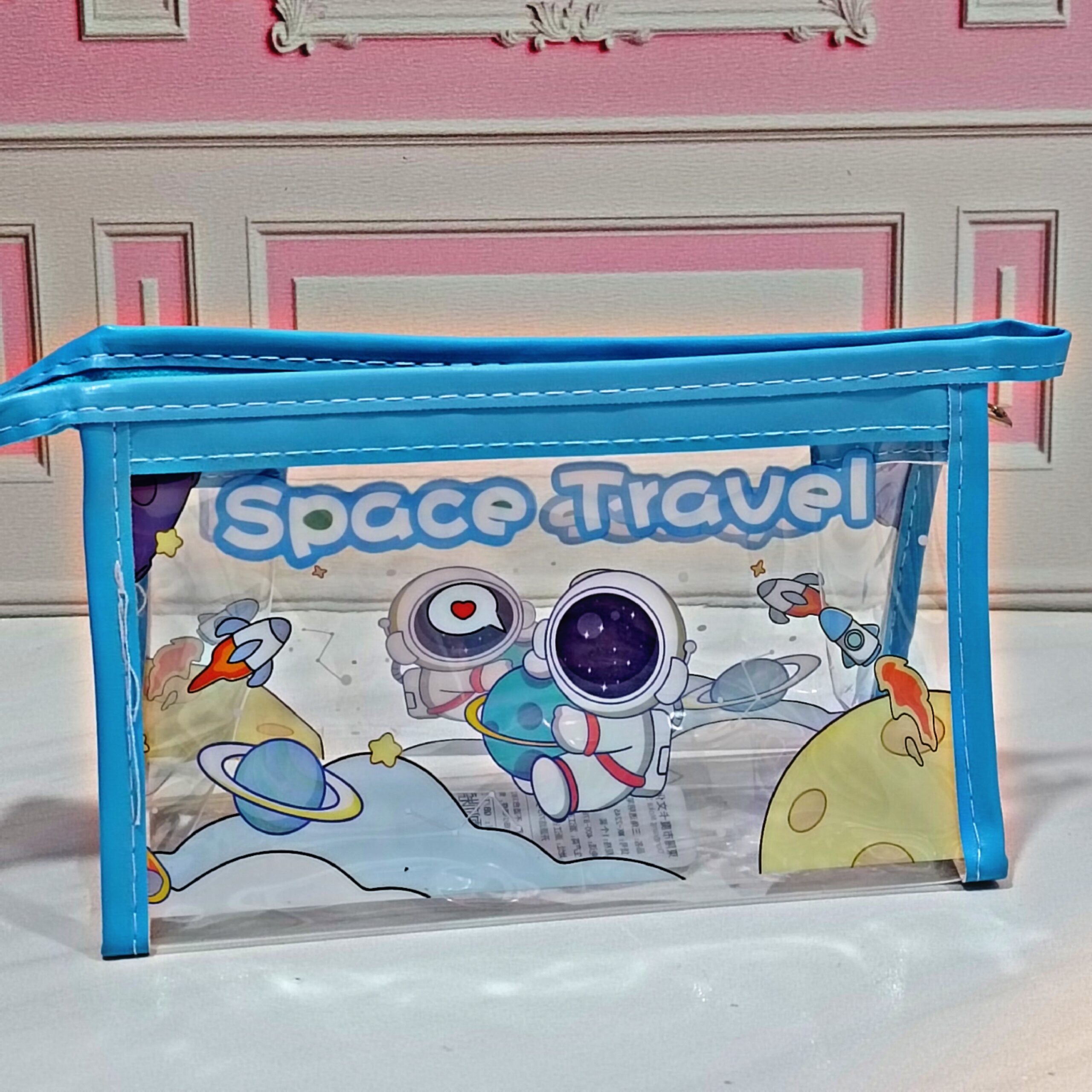 جامدادی شفاف دور چرم فانتزی - Image 2