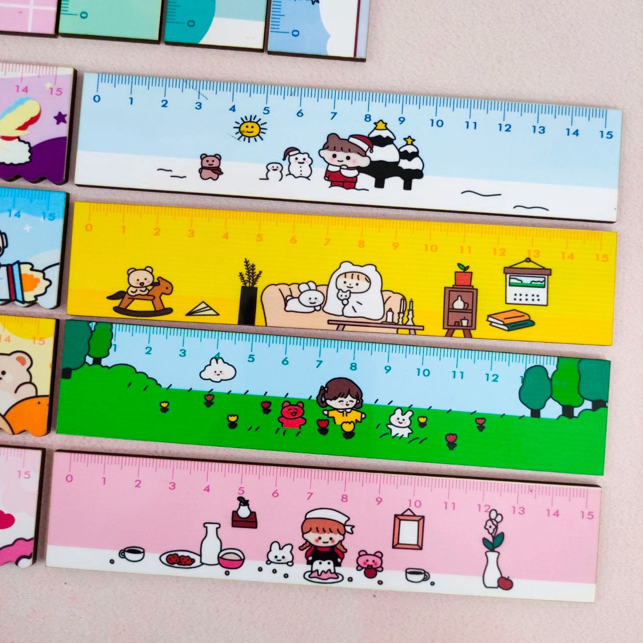 خط کش چوبی 15سانت - Image 10