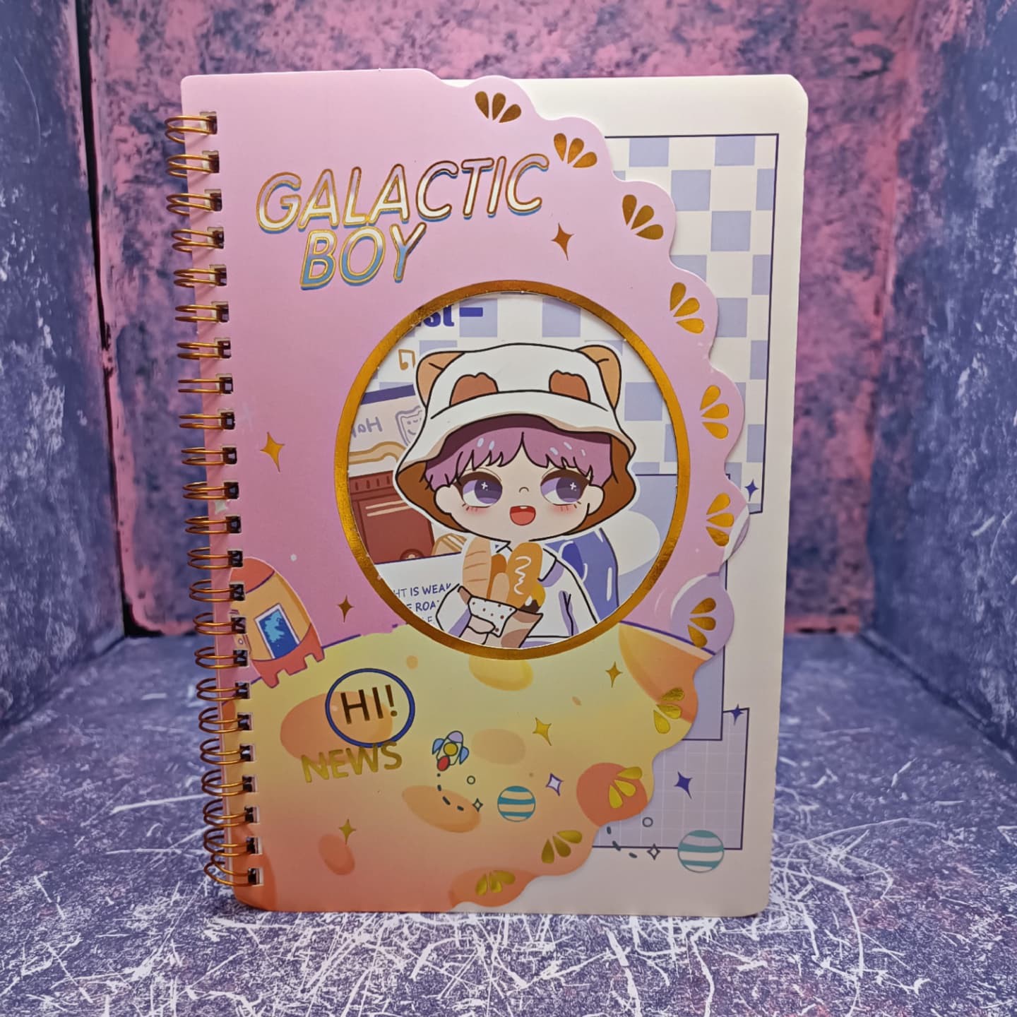 دفتر طرح دار فانتزی پسرونه - Image 4