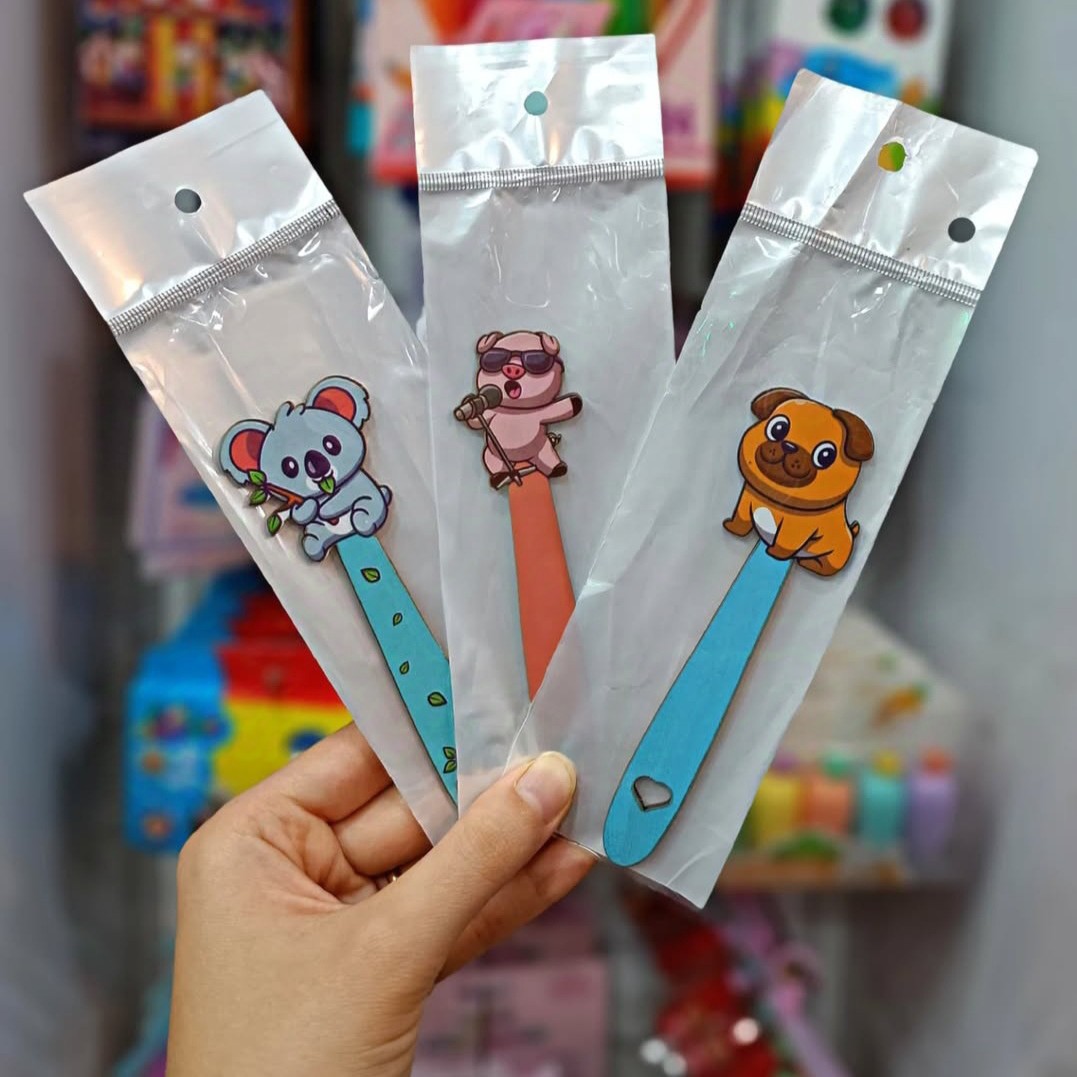 بوک مارک چوبی فانتزی - Image 5