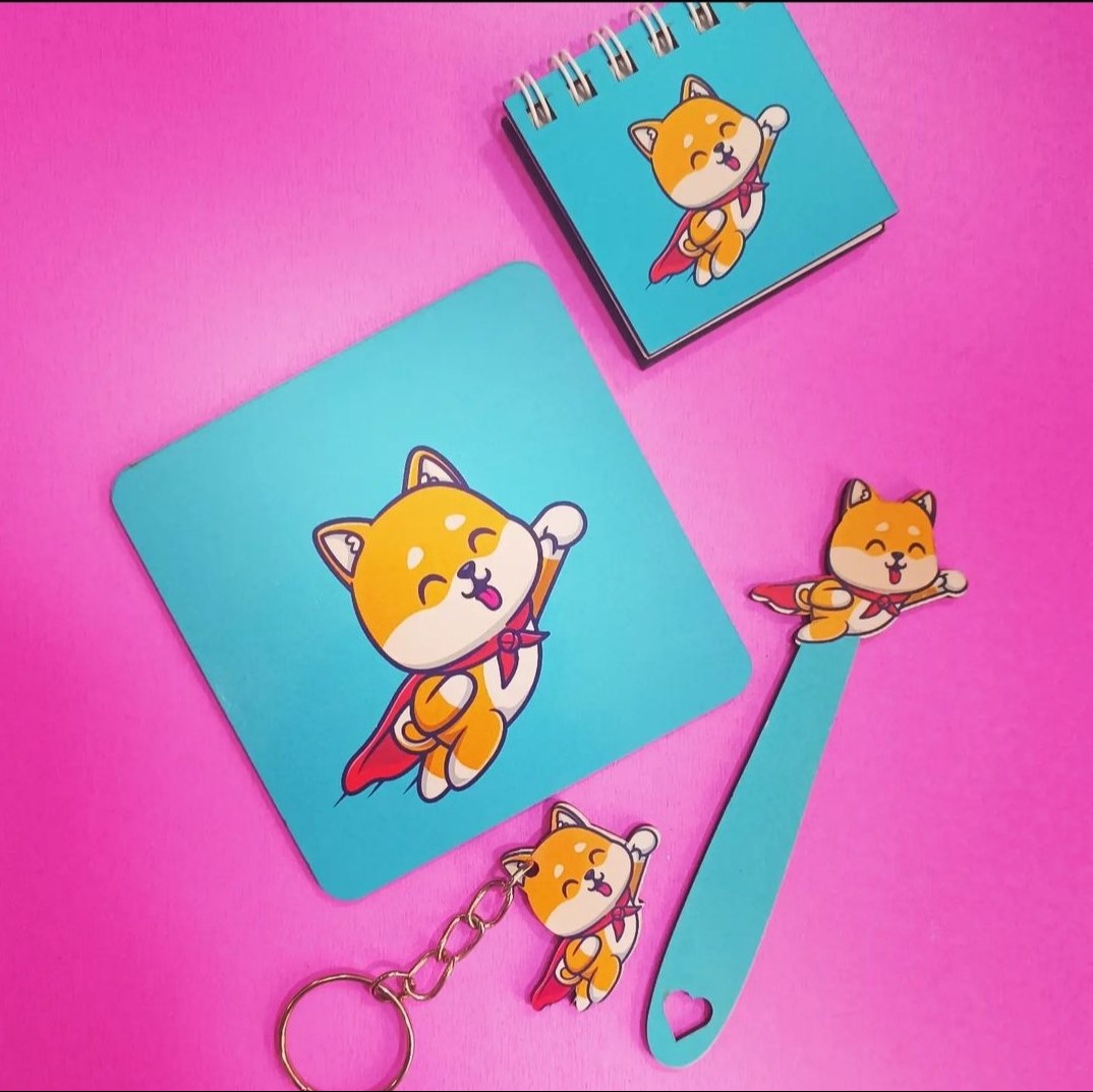 زیر لیوانی بوک مارکر جاکلیدی دفترچه - Image 5