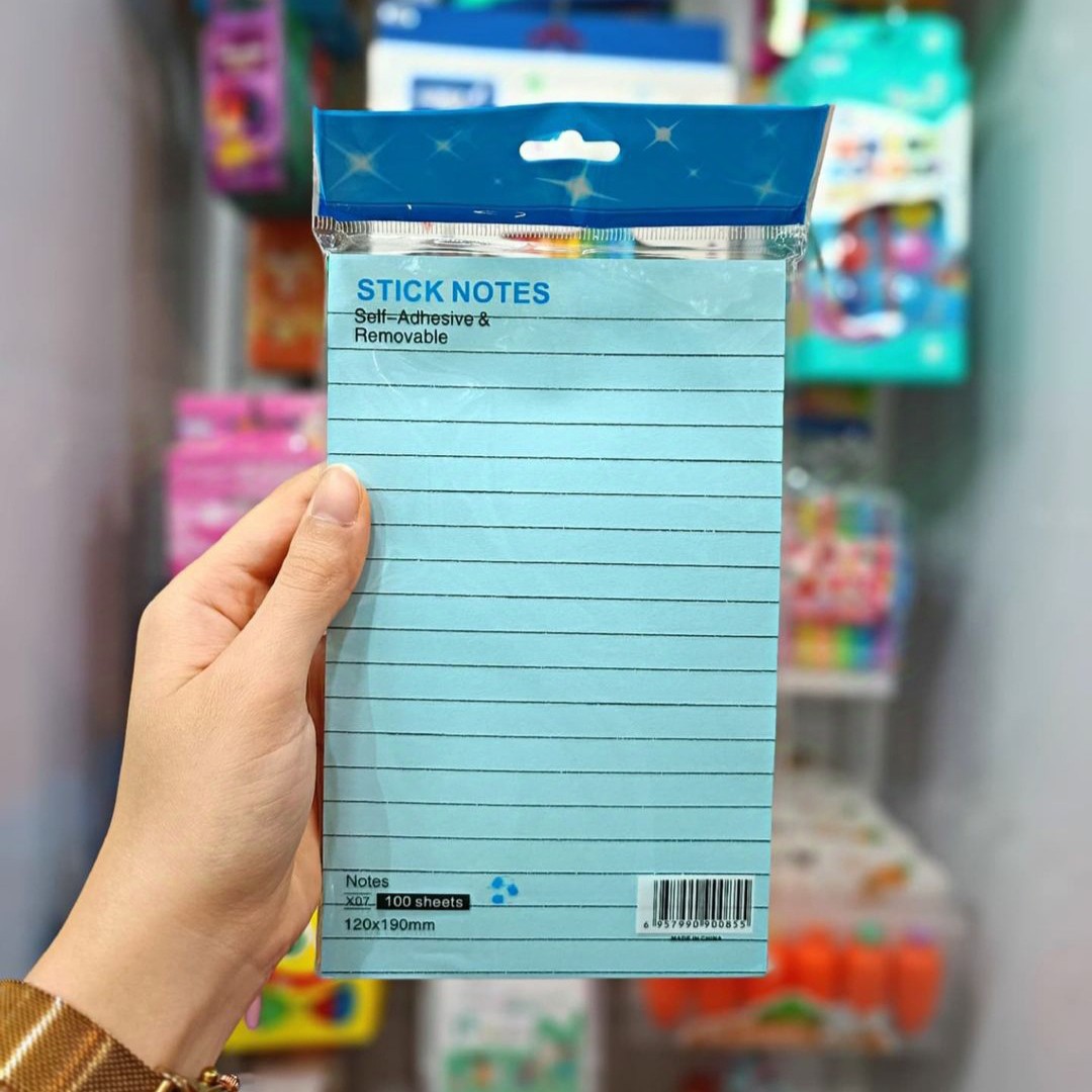 استیک نوت خط دار بزرگ