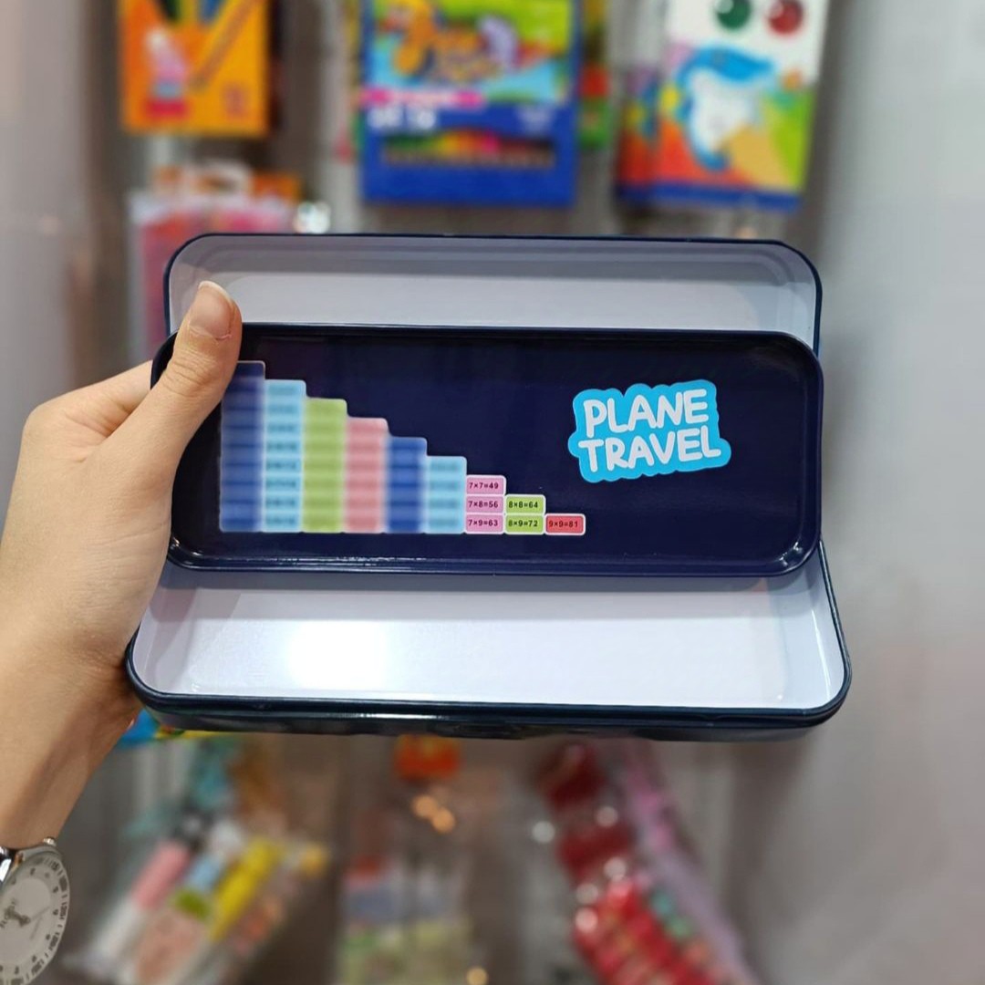 جامدادی دوطبقه فلزی جدول ضرب - Image 5