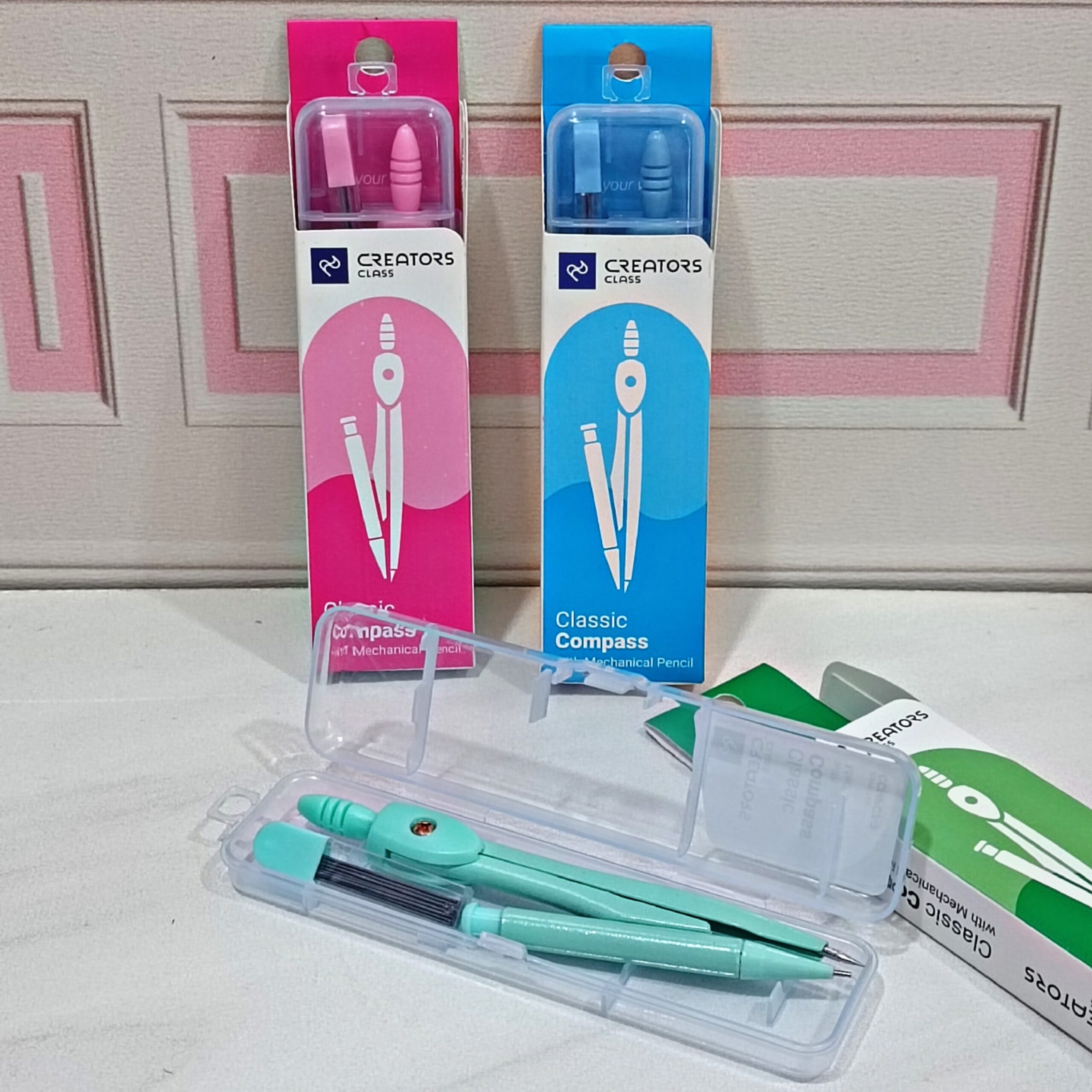 پرگار اتودی فلزی قاب دار