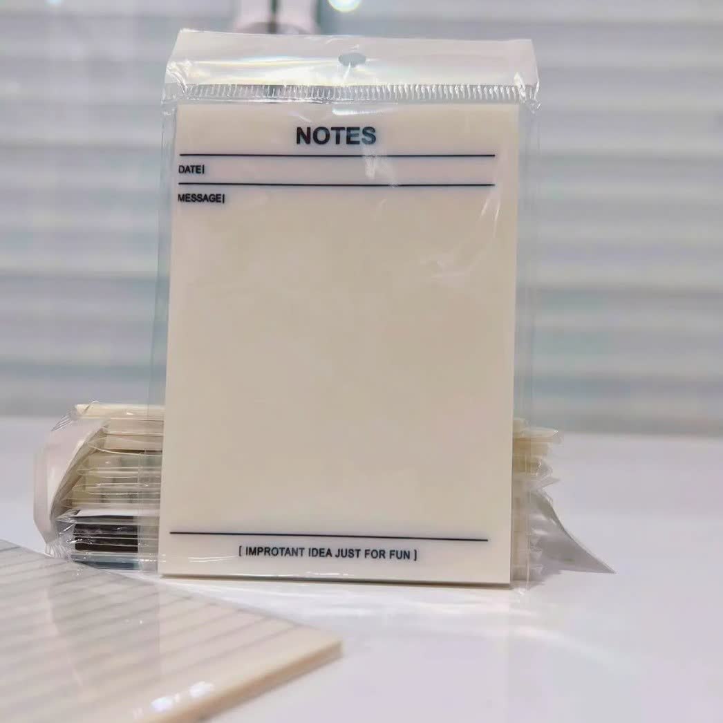 استیک نوت ساده و خط دار شفاف - Image 2