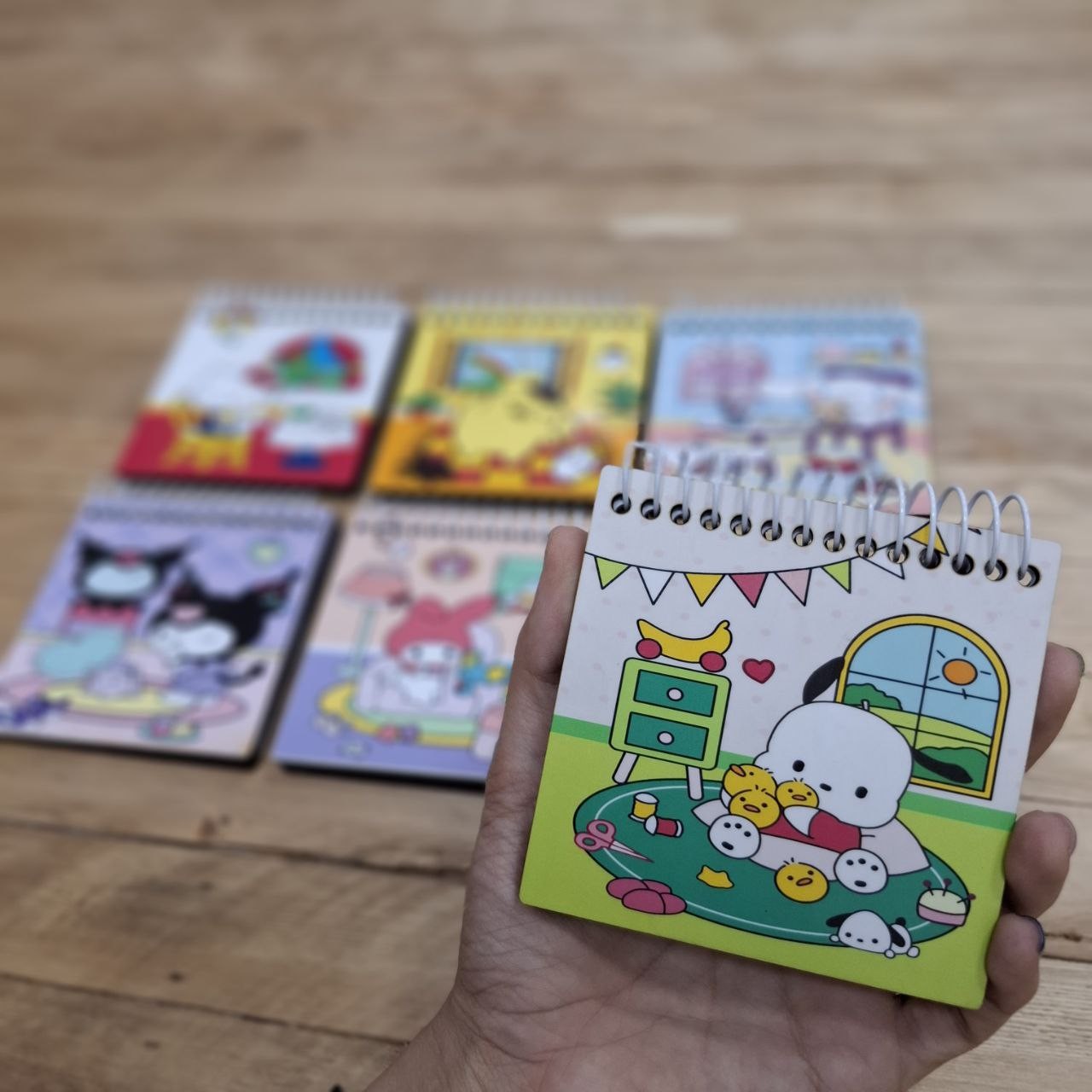 دفترچه جلد چوبی کرومی و دوستان - Image 5