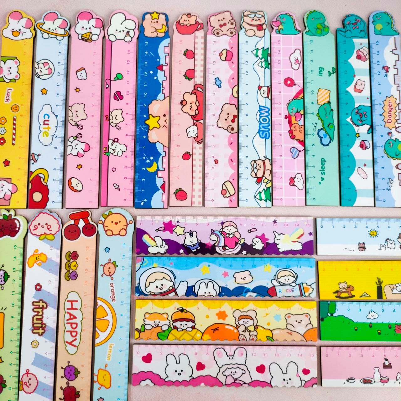 خط کش چوبی 15سانت