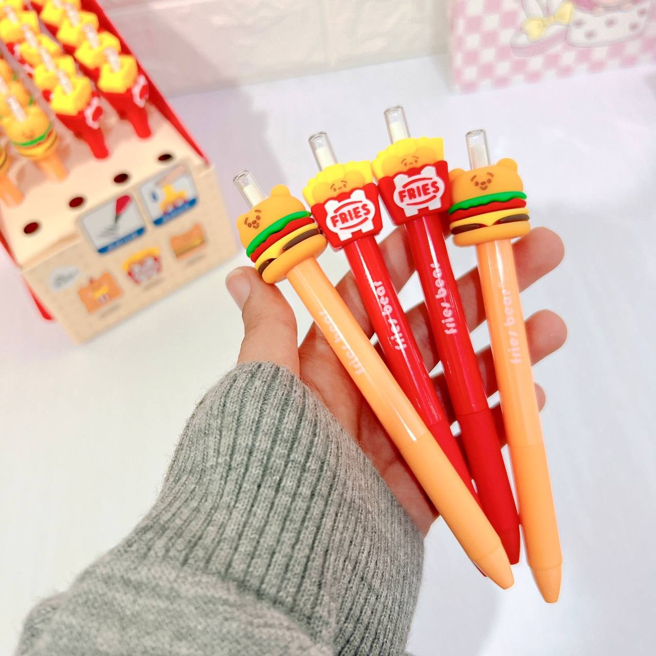 مداد جادویی همبرگر سیب زمینی
