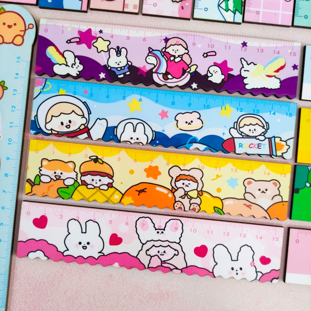 خط کش چوبی 15سانت - Image 6