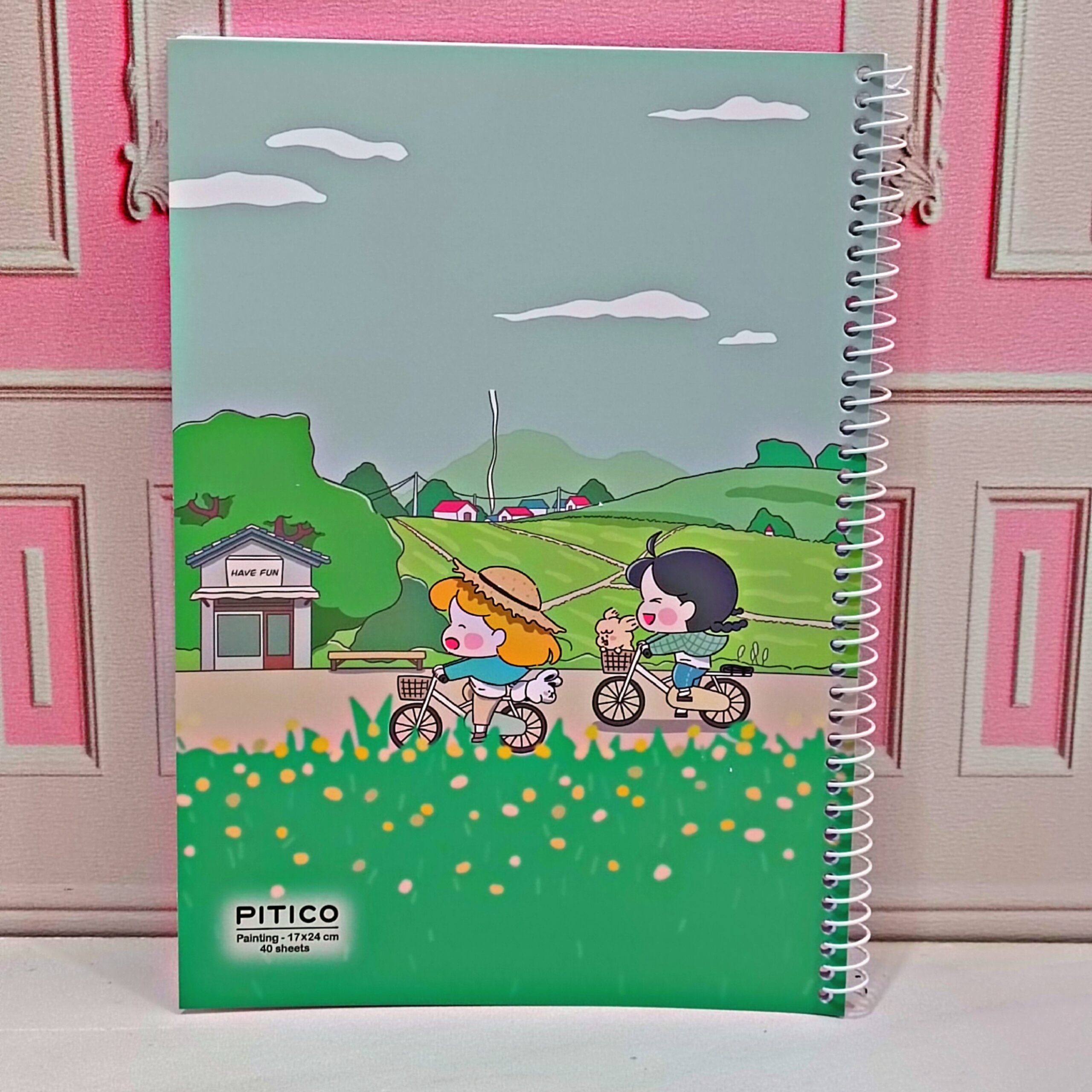 دفتر نقاشی 40 برگ پیتیکو