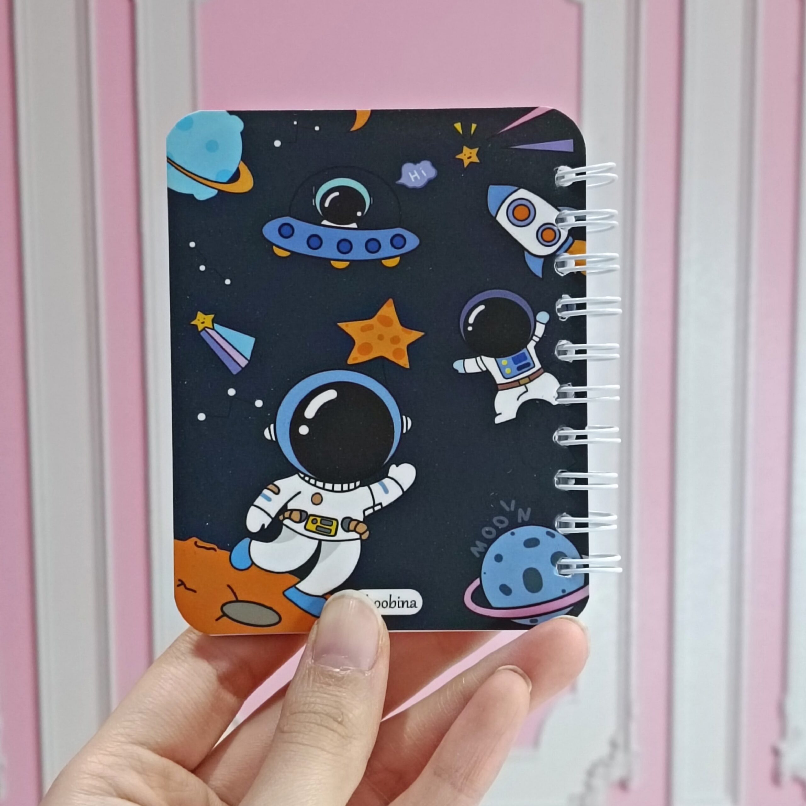 دفترچه سیمی مینی فضانورد - Image 2