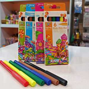 ماژیک رنگ آمیزی 6 رنگ یالونگ