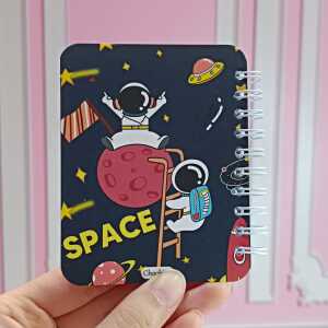 دفترچه سیمی مینی فضانورد