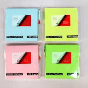 استیک نوت مربعی 7.6 سانت خط دار