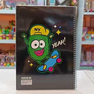 Alternative view of دفتر مجلد مشکی 60 برگ