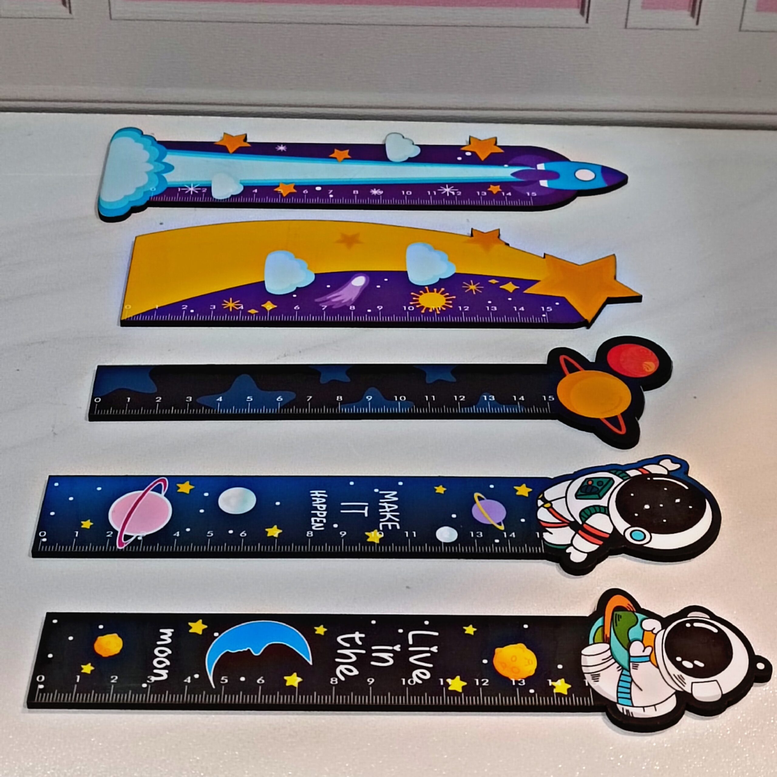 خط کش چوبی 15سانت - Image 2