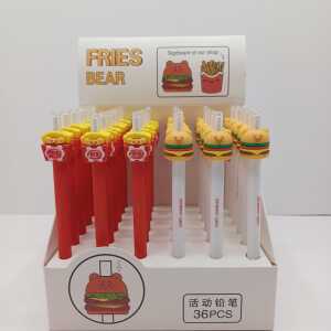 اتود همبرگر و سیب زمینی