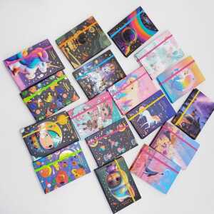 دفترچه کش دار کینگ جلد سخت