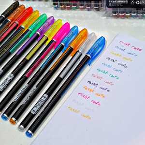 خودکار اکلیلی ژله ای عطری 12 رنگ