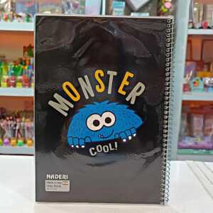 دفتر مجلد مشکی 60 برگ