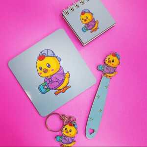 Alternative view of زیر لیوانی بوک مارکر جاکلیدی دفترچه