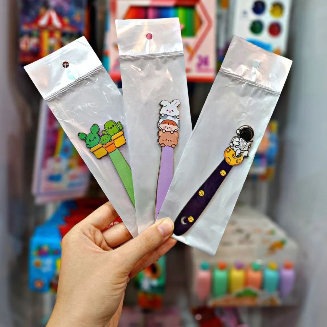 بوک مارک چوبی فانتزی - Image 4