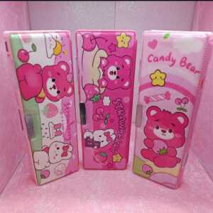 جامدادی مگنتی واتر گیم خرس صورتی