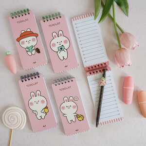 تو دو لیست آبرنگ 100برگ فانتزی صحافی دوبل