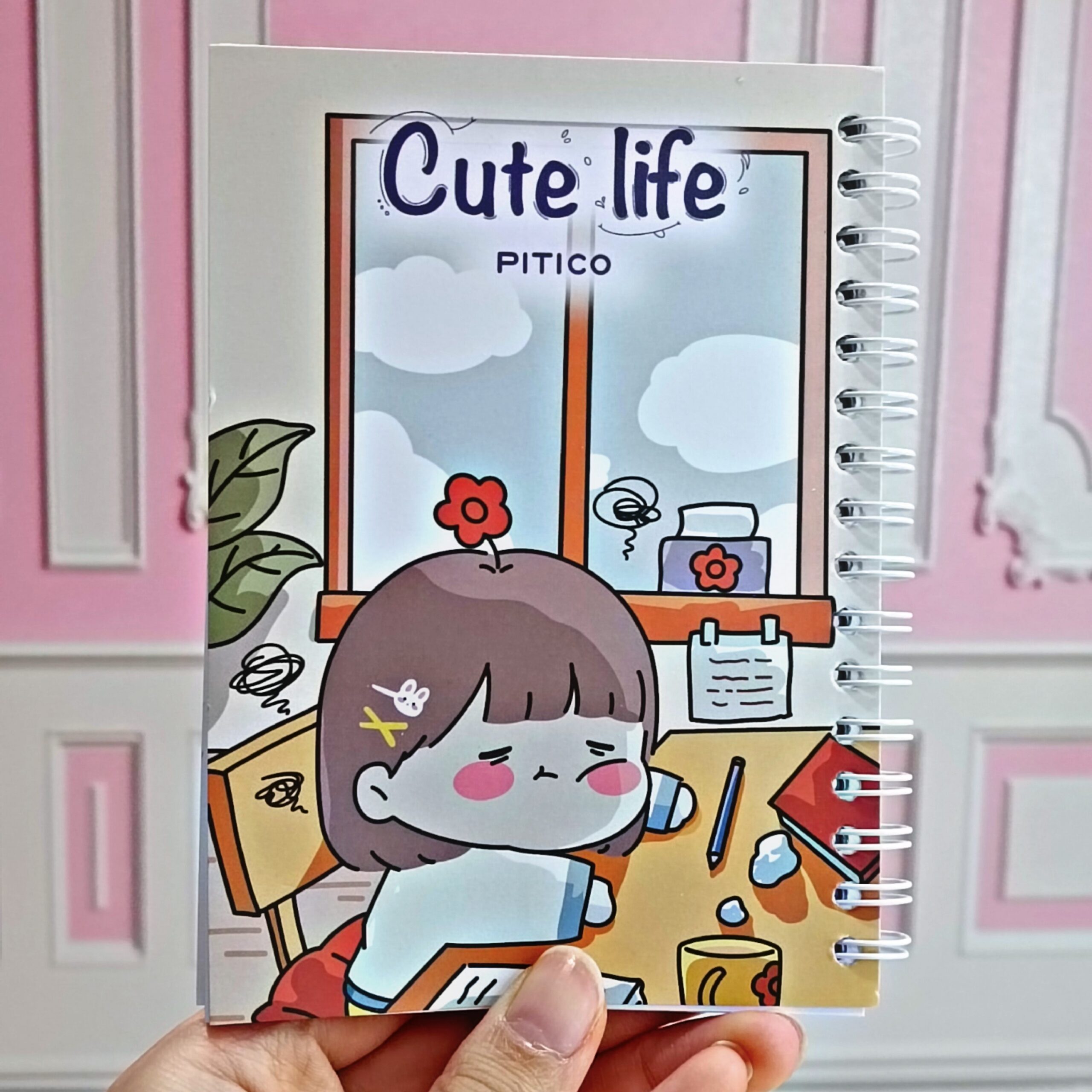 دفترچه سیمی فانتزی cute life - Image 6