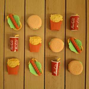 پاککن همبرگر نوشابه هات داگ