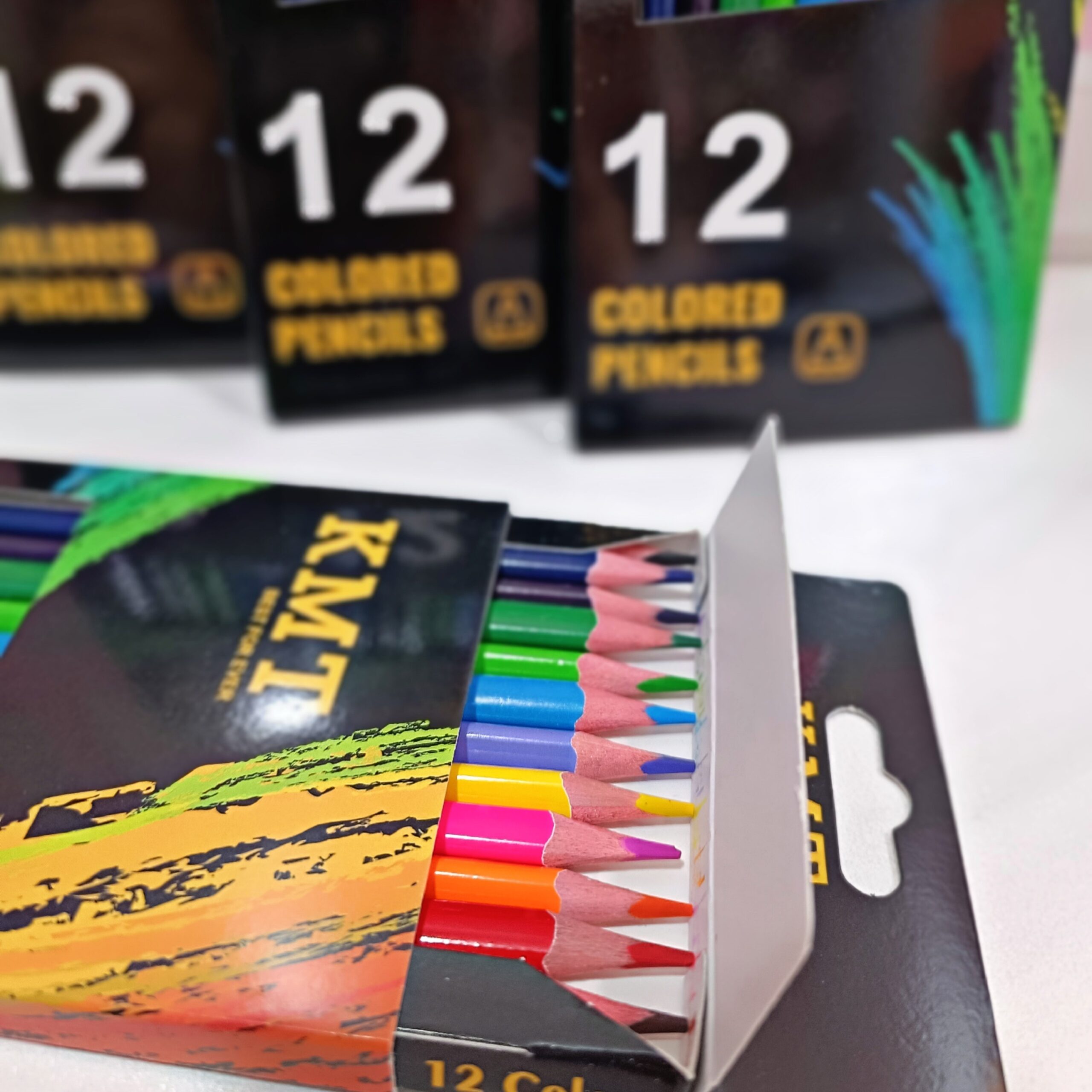 مدادرنگی 12 رنگ KMT - Image 2