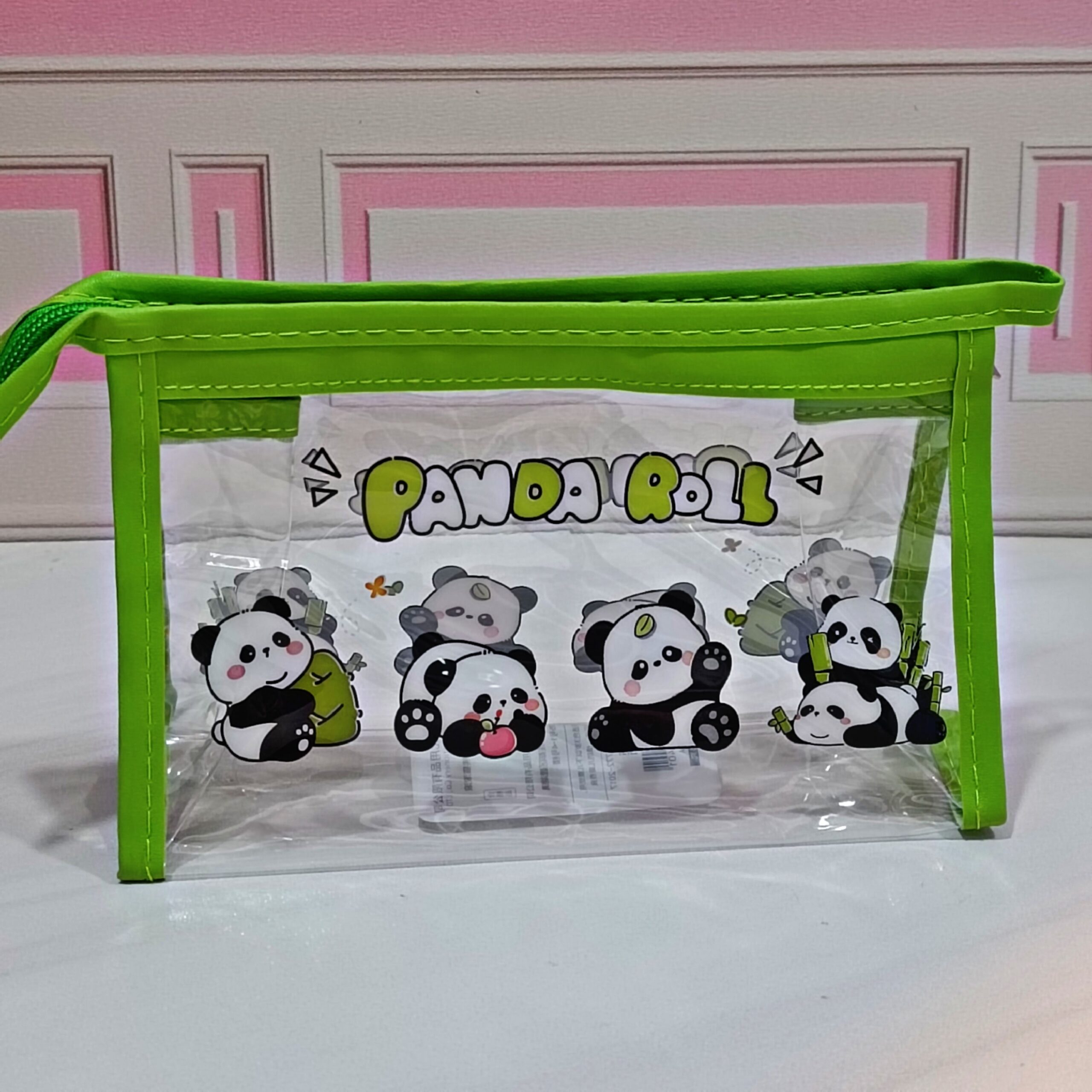 جامدادی شفاف دور چرم فانتزی