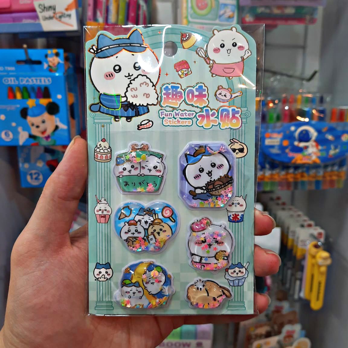 برچسب آکواریومی فانتزی