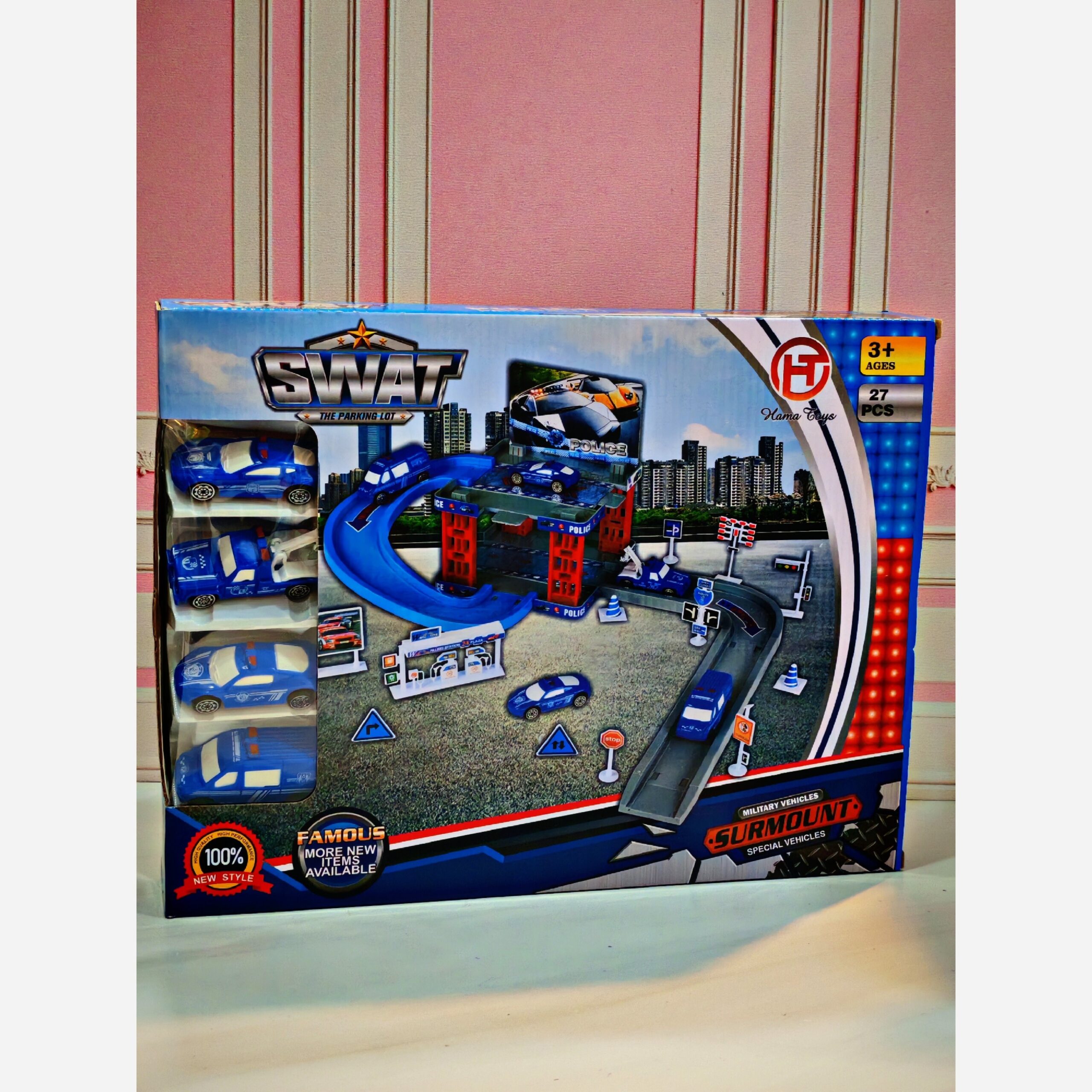 پارکینگ راه سازی، پلیس، مک کویین