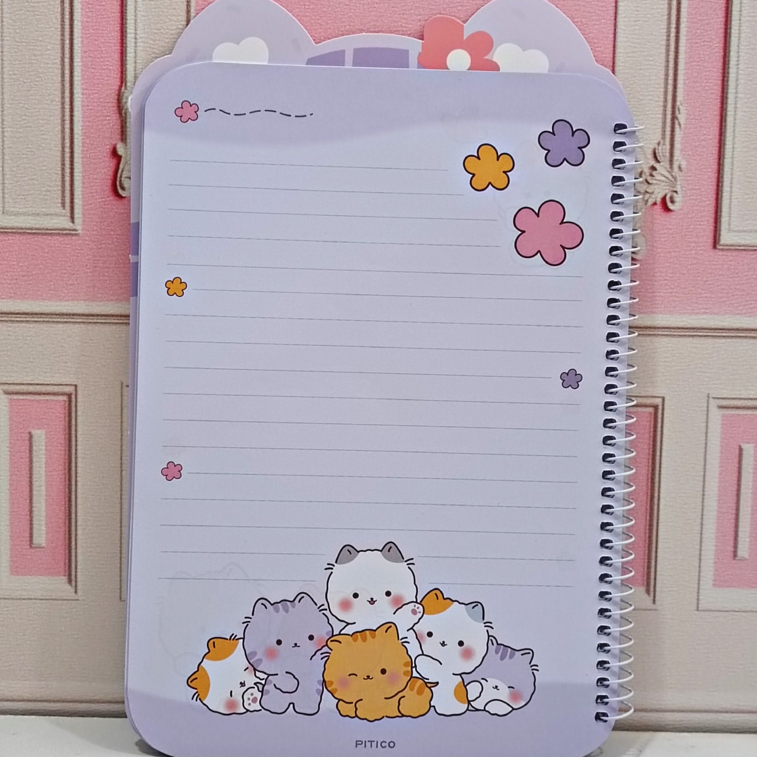 دفتر خط دار گوشدار فانتزی - Image 4