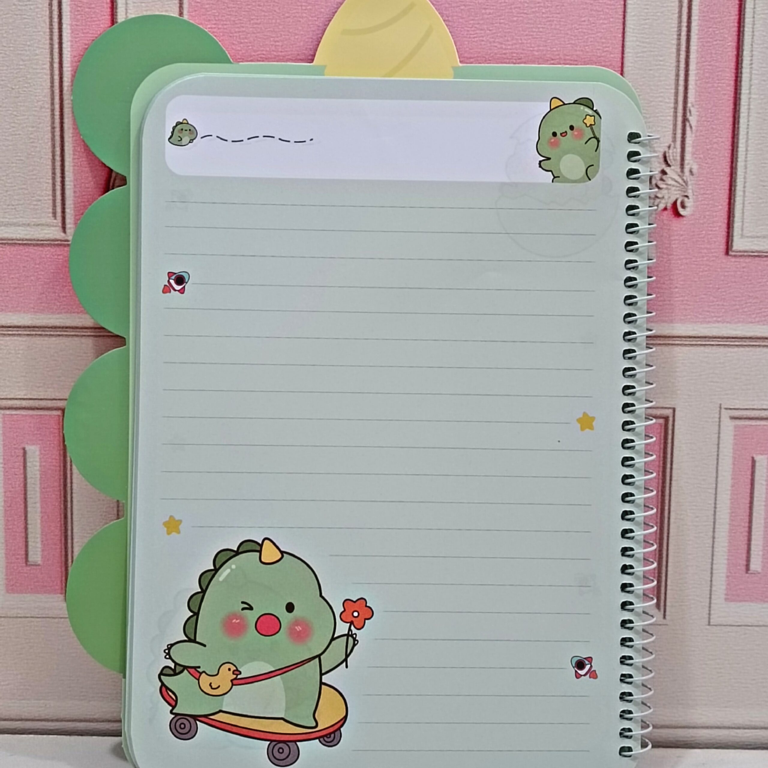 دفتر خط دار گوشدار فانتزی - Image 2