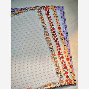 برگه امتحانی حاشیه دار