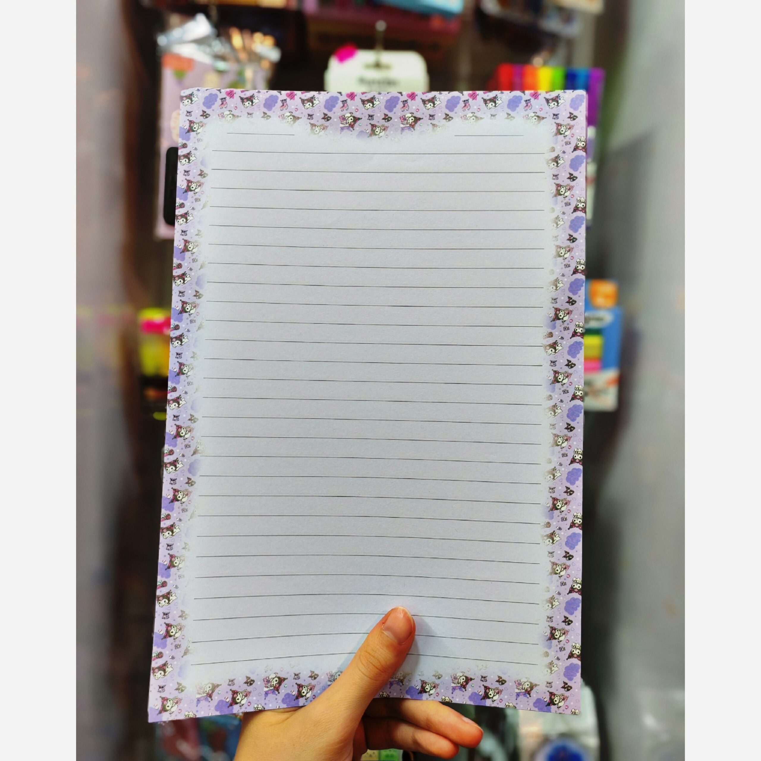 برگه امتحانی حاشیه دار - Image 3