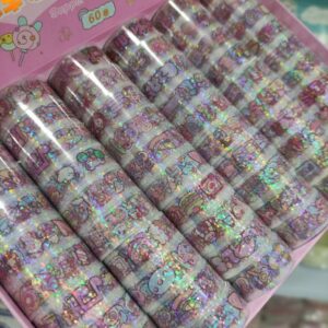 چسب واشی شاین دار طرح دختر