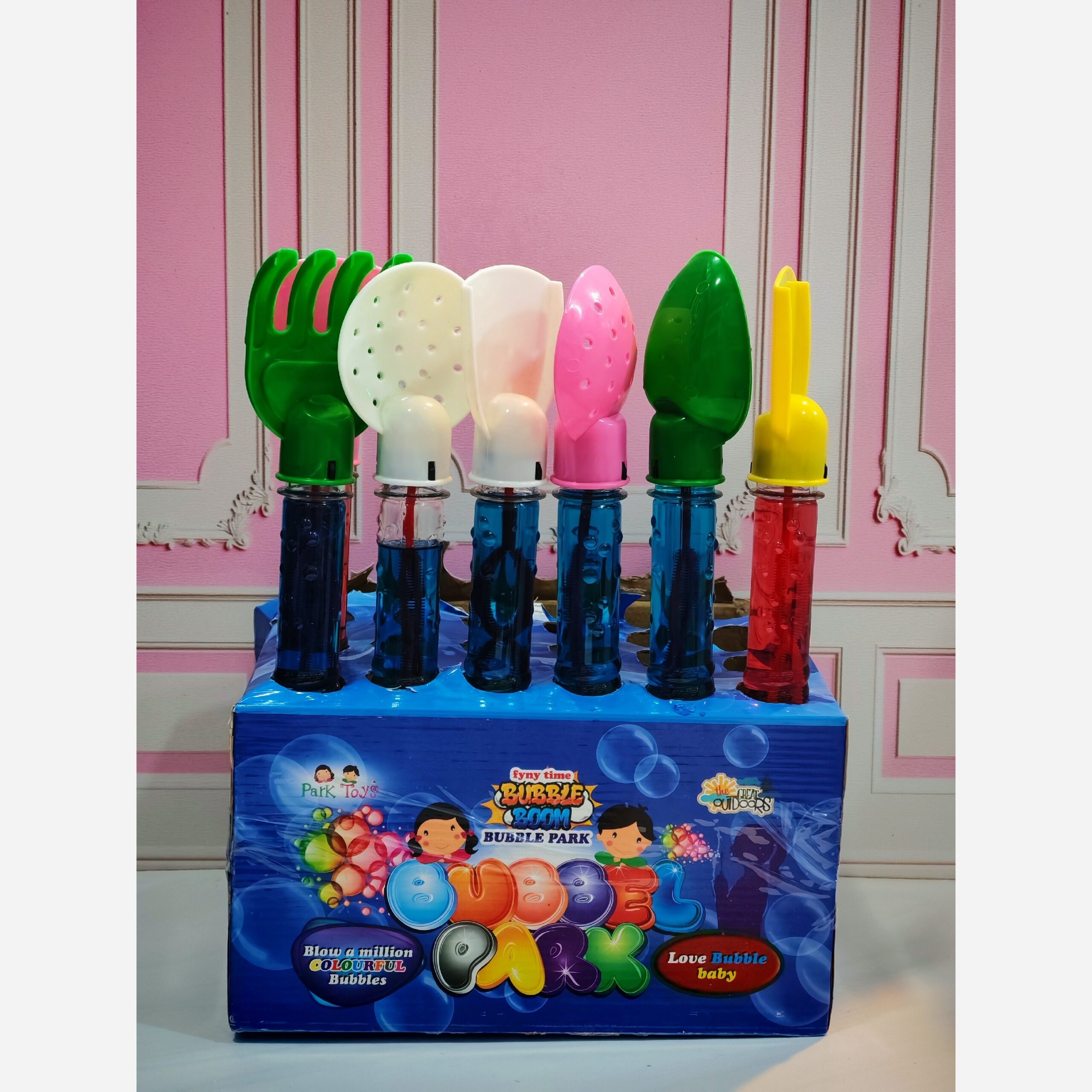 حباب ساز با سری شن بازی