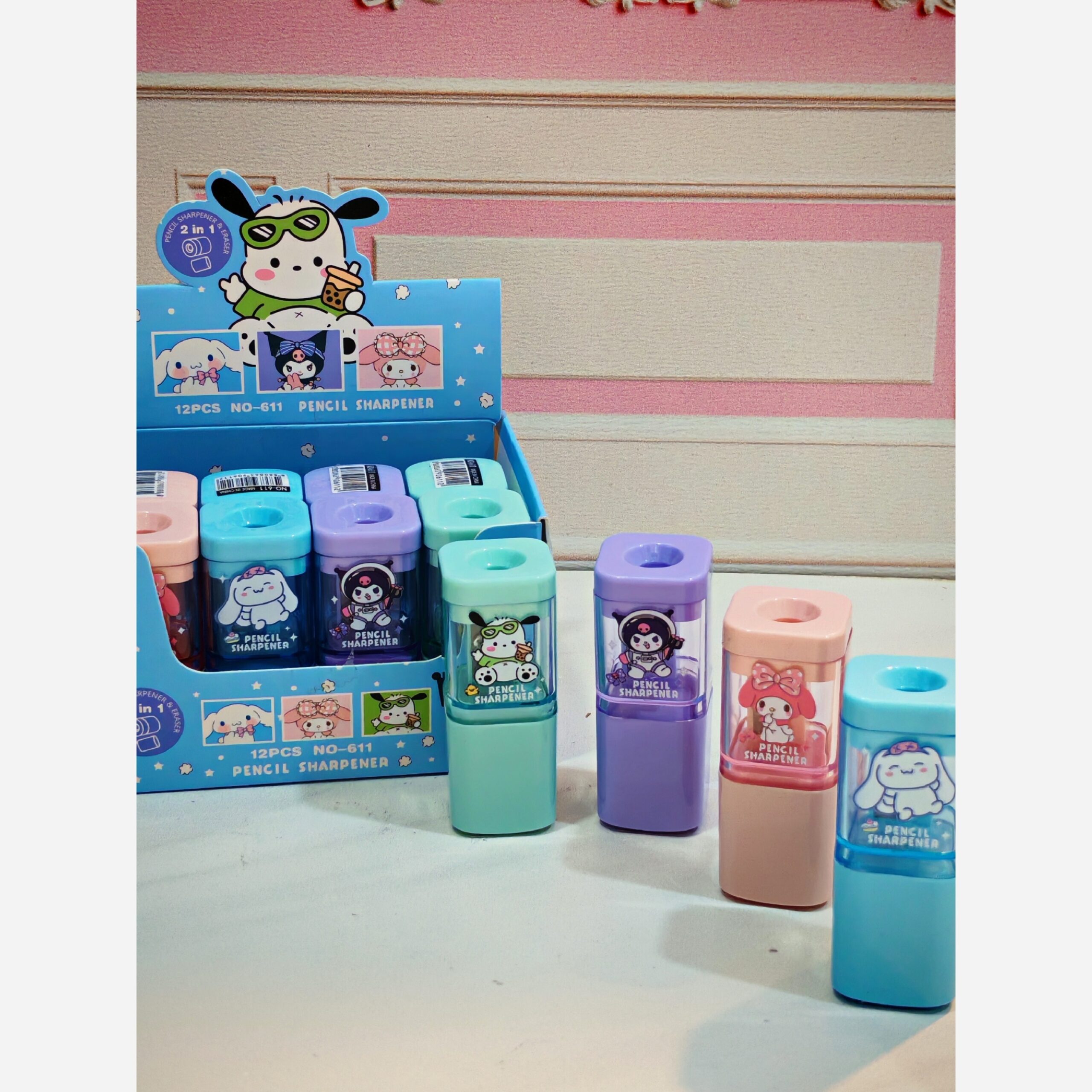 پاک کن و تراش مخزن دار سانریو - Image 2