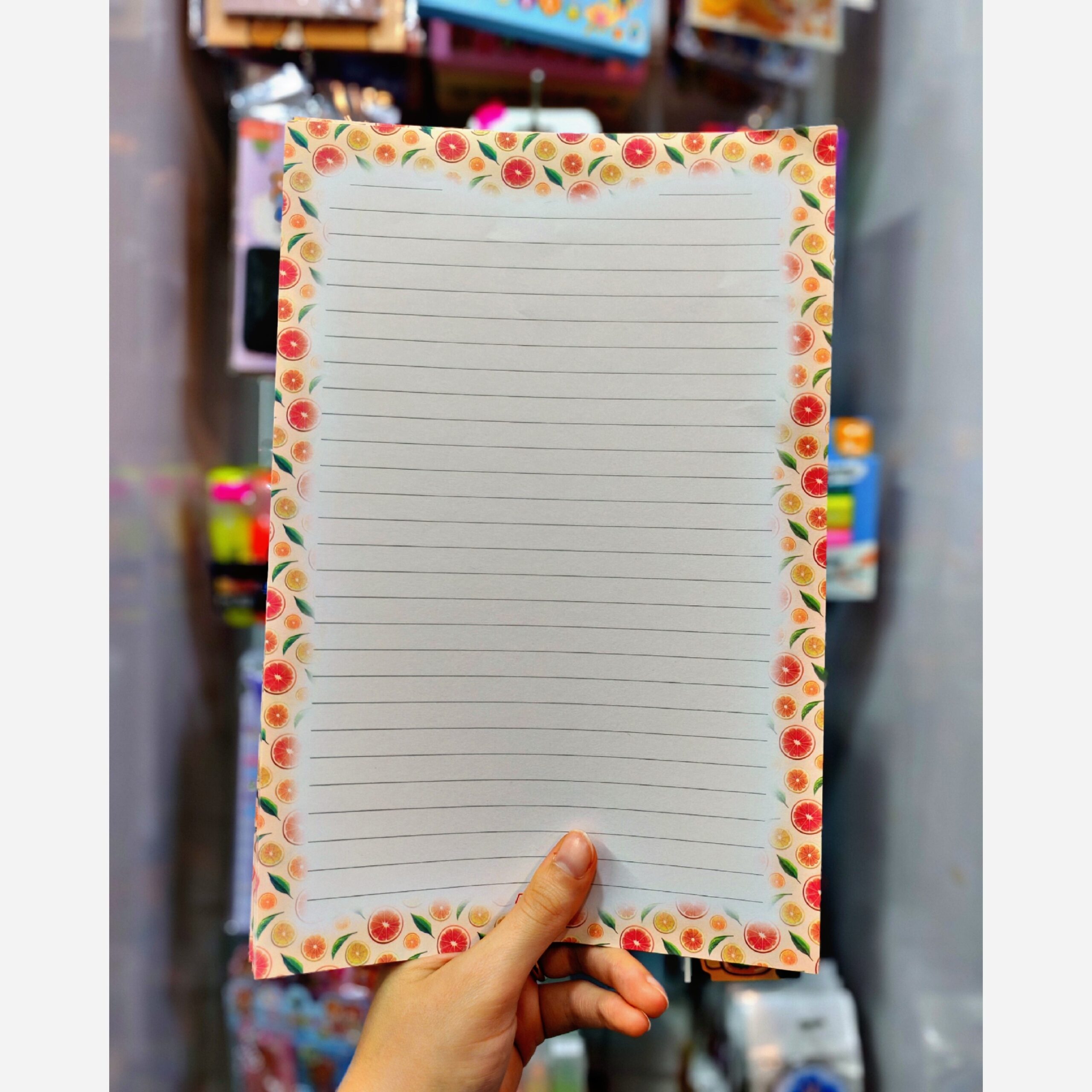 برگه امتحانی حاشیه دار - Image 4