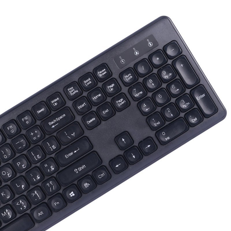 کیبورد و موس بی سیم نوا NKM-1401WL - Image 7